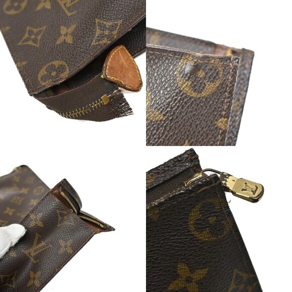 LOUIS VUITTON Poche Toilette 26 Clutch Hand Bag Monogram Leather M47542 01YH581 - Picture 8 of 16